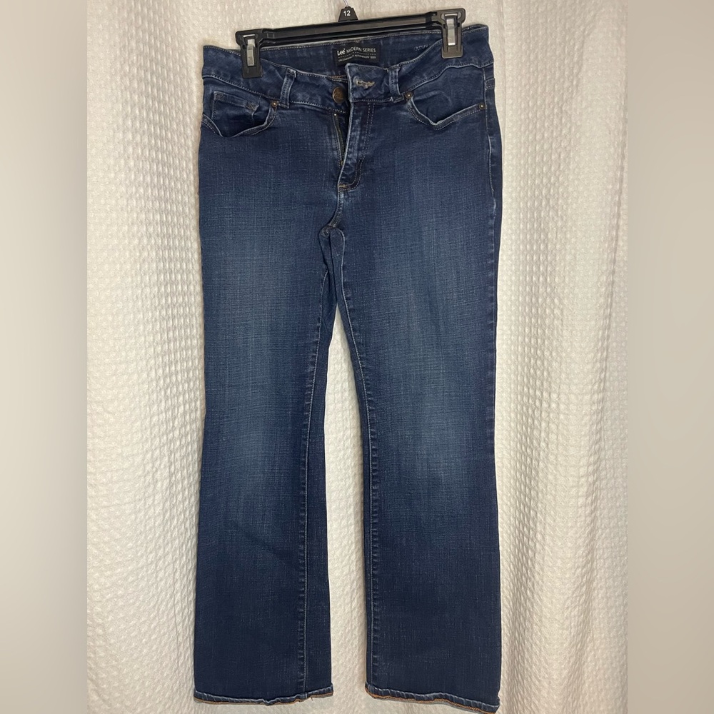 Lee Women's Straight Leg Blue Jeans